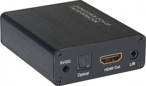 Techly Techly Ekstraktor Audio 5.1CH Toslink/Analog 3.5mm 2CH z HDMI 4K 2