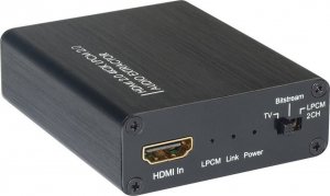 Techly Techly Ekstraktor Audio 5.1CH Toslink/Analog 3.5mm 2CH z HDMI 4K 3