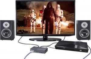 Techly Techly Ekstraktor Audio 5.1CH Toslink/Analog 3.5mm 2CH z HDMI 4K 4