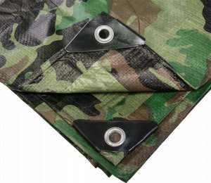 Plandeka Bradas Plandeka kamuflażowa moro CAMOforest 6 x 10m 90 g. 2