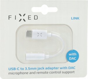 Adapter USB Fixed Lightning - Jack 3.5mm Biały  (FIXL-CJD-WH) 5