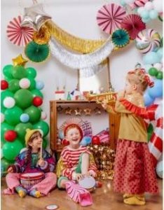 Dekoracja świąteczna PartyDeco Rozety dekoracyjne, mix, 26-43 cm one size 2
