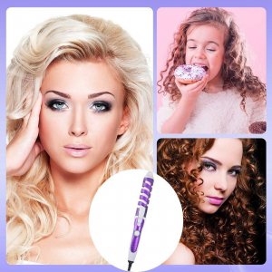 Lokówka Retoo LOKÓWKA DO WŁOSÓW FALOWNICA KARBOWNICA AUTOMATYCZNA -fioletowa 13