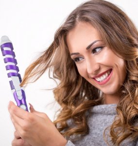 Lokówka Retoo LOKÓWKA DO WŁOSÓW FALOWNICA KARBOWNICA AUTOMATYCZNA -fioletowa 7