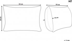 Beliani Poduszka dekoracyjna! 7