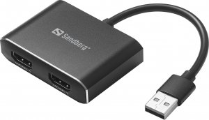 Adapter USB Sandberg USB to 2xHDMI Link 1