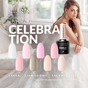 Claresa lakier hybrydowy CELEBRATION 8 - 5g 2