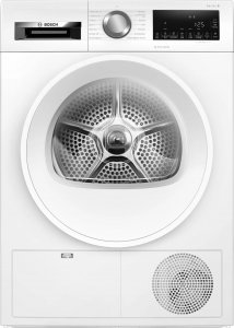 Suszarka do ubrań Bosch Bosch Dryer Machine WQG242AMSN Series 6 Energy efficiency class A++, Front loading, 9 kg, Sensitive dry, LED, Depth 61.3 cm, Steam function, White 1