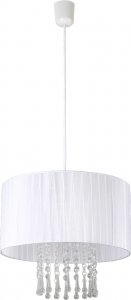 Lampa wisząca Lampex Lampa wisząca Lampex Wenecja biała 153/1 BIA 1