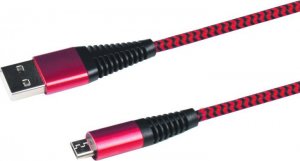 Kabel USB 2GO 2GO USB Ladekabel - rot - 100cm für Micro-USB 1