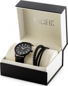 Zegarek Pacific ZEGAREK MĘSKI PACIFIC X0087-10 - komplet prezentowy (zy093c) 1