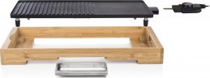 Grill elektryczny Tristar Bamboo Grill XL TG2514B Table, 2200 W, Black 4