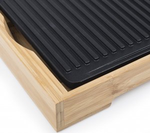 Grill elektryczny Tristar Bamboo Grill XL TG2514B Table, 2200 W, Black 9