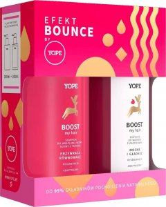 Yope Boost My Hair zestaw szampon do wrażliwej skóry głowy z tapioką 300ml + odżywka do włosów z proteinami 300ml 1