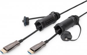 Kabel Digitus HDMI - HDMI 15m czarny (AK-330130-150-S) 1