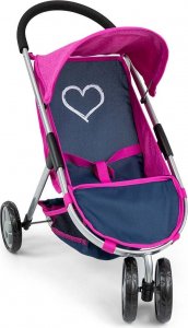 Milly Mally W?zek tr?jko?owy dla lalek Susie Prestige Navy 2