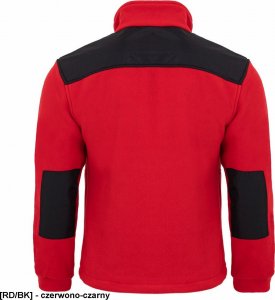 JHK FLRA 340 - bluza polarowa unisex, gruba posiada bardzo dobre właściwości cieplne - czarno-niebieski royal 4XL 24