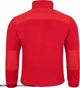 JHK FLRA 340 - bluza polarowa unisex, gruba posiada bardzo dobre właściwości cieplne - czarno-niebieski royal 4XL 42