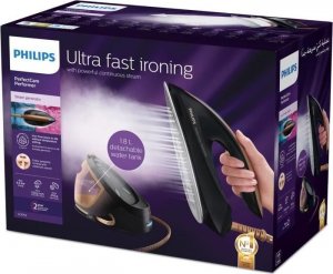 Generator pary Philips Generator pary Silent PerfectCare Philips GC8755 / 80 - 6,5 barów - Silne uderzenie pary 450 g - Wyjmowany zbiornik 1,8 l - 2500 W 4