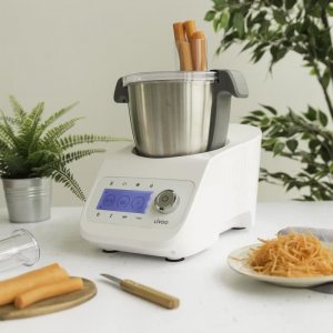 Robot kuchenny Livoo LIVOO DOP219W - Robot wielofunkcyjny Super Cooker - Predkosci 12 - 125 do 5000 obr./min - Miska ze stali nierdzewnej 3,5L - 1000W - Bialy 2