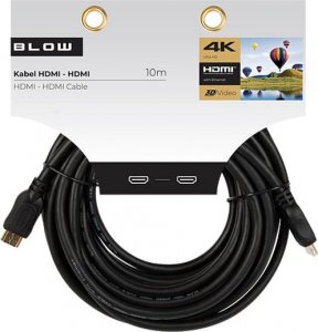 Kabel Blow HDMI - HDMI 10m czarny (92-665#) 2