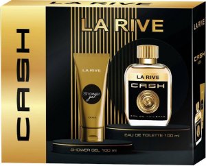 La Rive La Rive for Men Zestaw prezentowy Cash (woda toaletowa 100ml+żel pod prysznic 100ml) 1