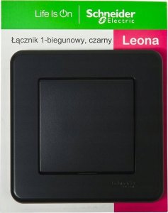 Schneider Electric Leona łącznik 1-biegunowy, antracytowy SCHNEIDER 5
