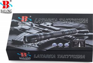 Latarka Bailong Latarka taktyczna Bailong z diodą LED CREE XM-L T6 model 8668 uniwersalny 16