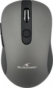 Mysz BlueStork Mysz bezprzewodowa - 2,4 GHz - 6 przycisków - szary 1