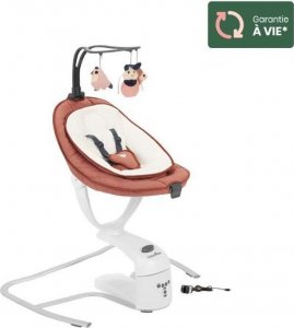 Babymoov Babymoov Swoon Motion Elektryczna hustawka dla dzieci, siedzisko 360 , terakota 1