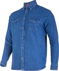 Lahti Pro Koszula jeansowa niebieska, "2xl", ce, lahti 1