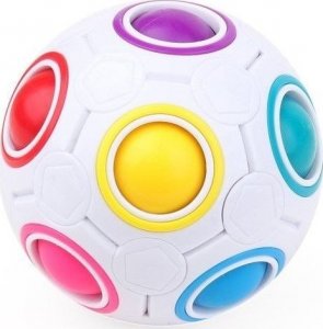 Zabawka Piłka Antystresowa Sensoryczna FIDGET "Rainbow Ball" 1