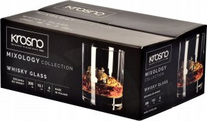 Krosno Szklanki do whisky Mixology KROSNO z grubym dnem 4
