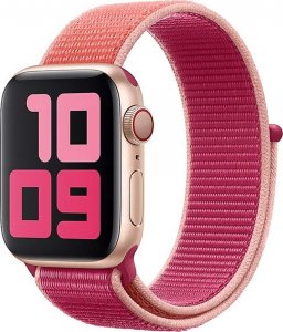 Alogy Alogy Nylon Strap Pasek z rzepem do Apple Watch 1/2/3/4/5/6/7/8/SE/Ultra (42/44/45/49mm) Różowy uniwersalny 10