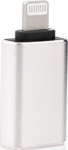 Adapter USB Techrebal USB-A - Lightning Srebrny 2
