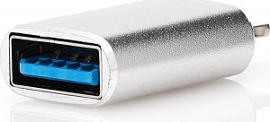 Adapter USB Techrebal USB-A - Lightning Srebrny 3