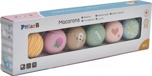 Viga Toys Viga PolarB Drewniane Ciastka Ciasteczka Cukiernia Zestaw Makaroników 4
