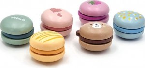 Viga Toys Viga PolarB Drewniane Ciastka Ciasteczka Cukiernia Zestaw Makaroników 6