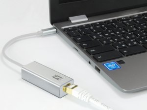 Adapter USB LevelOne LevelOne Adapter USB-C -> GBit-LAN USB-0402 V4 2