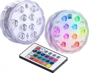 Lampa stołowa Maxy 2x Wodoodporna Lampka RGB 1