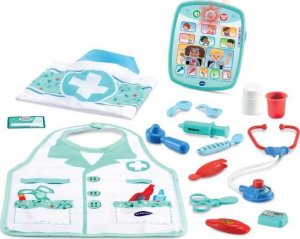 Vtech VTECH - 1,2,3 Nasladuj mnie - Elektroniczny zestaw praktykanta lekarza - Zabawka dla dzieci 1