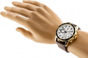 Zegarek Perfect ZEGAREK MĘSKI PERFECT CH02L - CHRONOGRAF (zp351b) 4