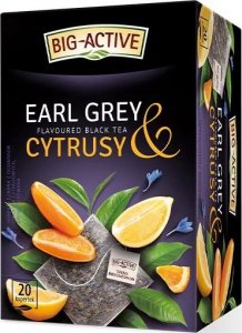 BIG-ACTIVE BIG-ACTIVE herbata czarna Earl Grey Cytrusy 20tb 1