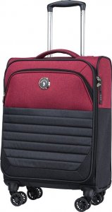 Puccini Mała kabinowa walizka PUCCINI MALMO EM50710C 3 Czerwono czarna 1
