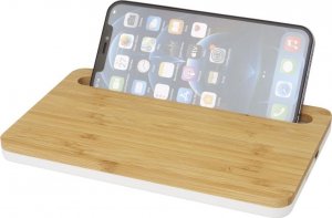 Ładowarka Upominkarnia Medake 10 W bambusowa bezprzewodowa ładowarka 8
