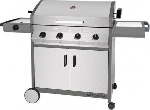 Upominkarnia MERIDIAN 4 Grill ogrodowy gazowy 15.3 kW 48 cm x 80 cm 1