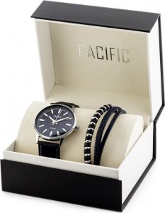 Zegarek Pacific ZEGAREK MĘSKI PACIFIC X0087-07 - komplet prezentowy (zy093d) 1