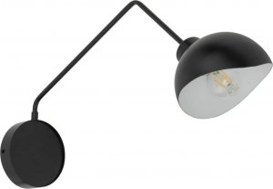 Kinkiet Sigma Ścienna lampa sypialniana Roy nowoczesny kinkiet czarny 1