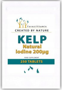 FOREST Vitamin FOREST VITAMIN Kelp Natural Iodine 200mcg 250tabs 1