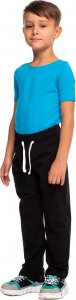 RENNWEAR Spodnie dresowe długie proste czarny 116-122 cm 1